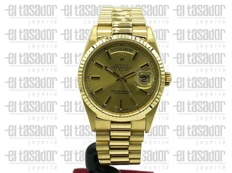 precio de rolex president